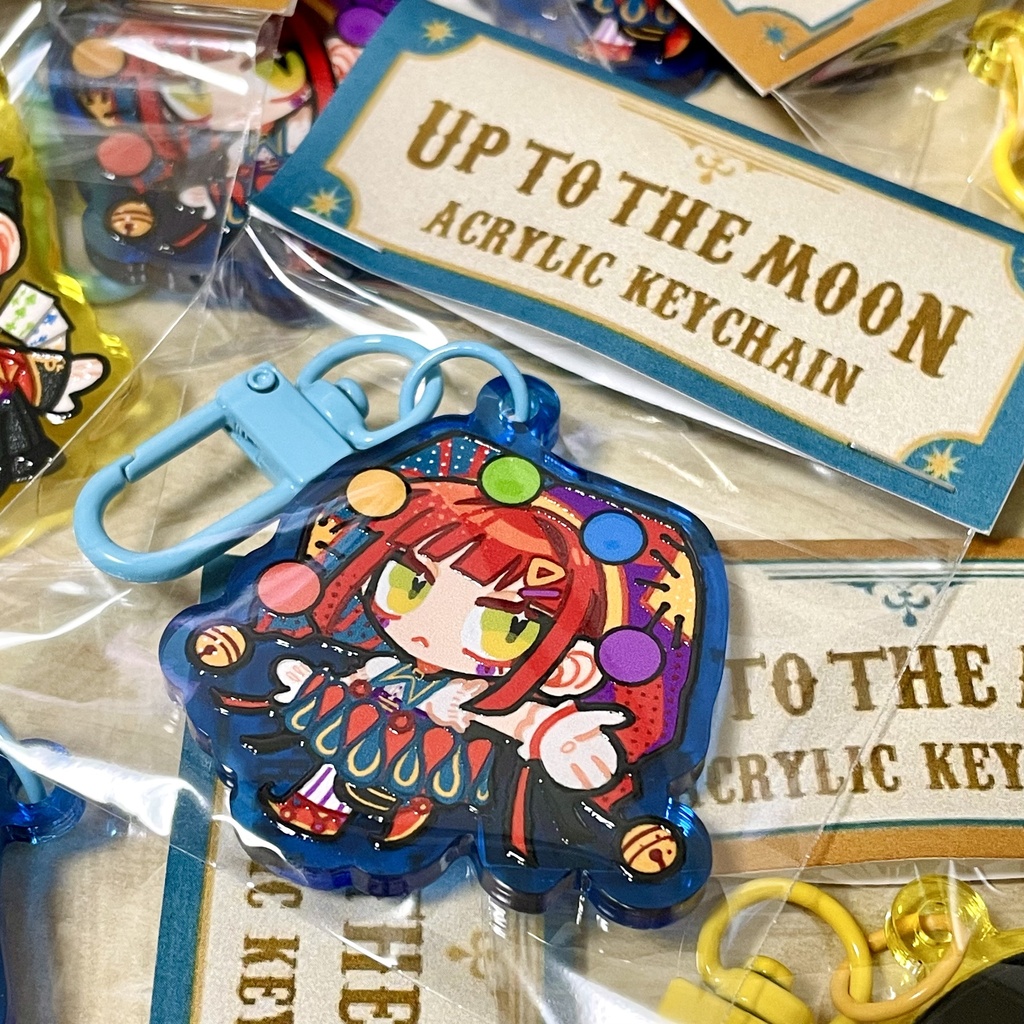 Up to the Moon アクリルキーホルダー