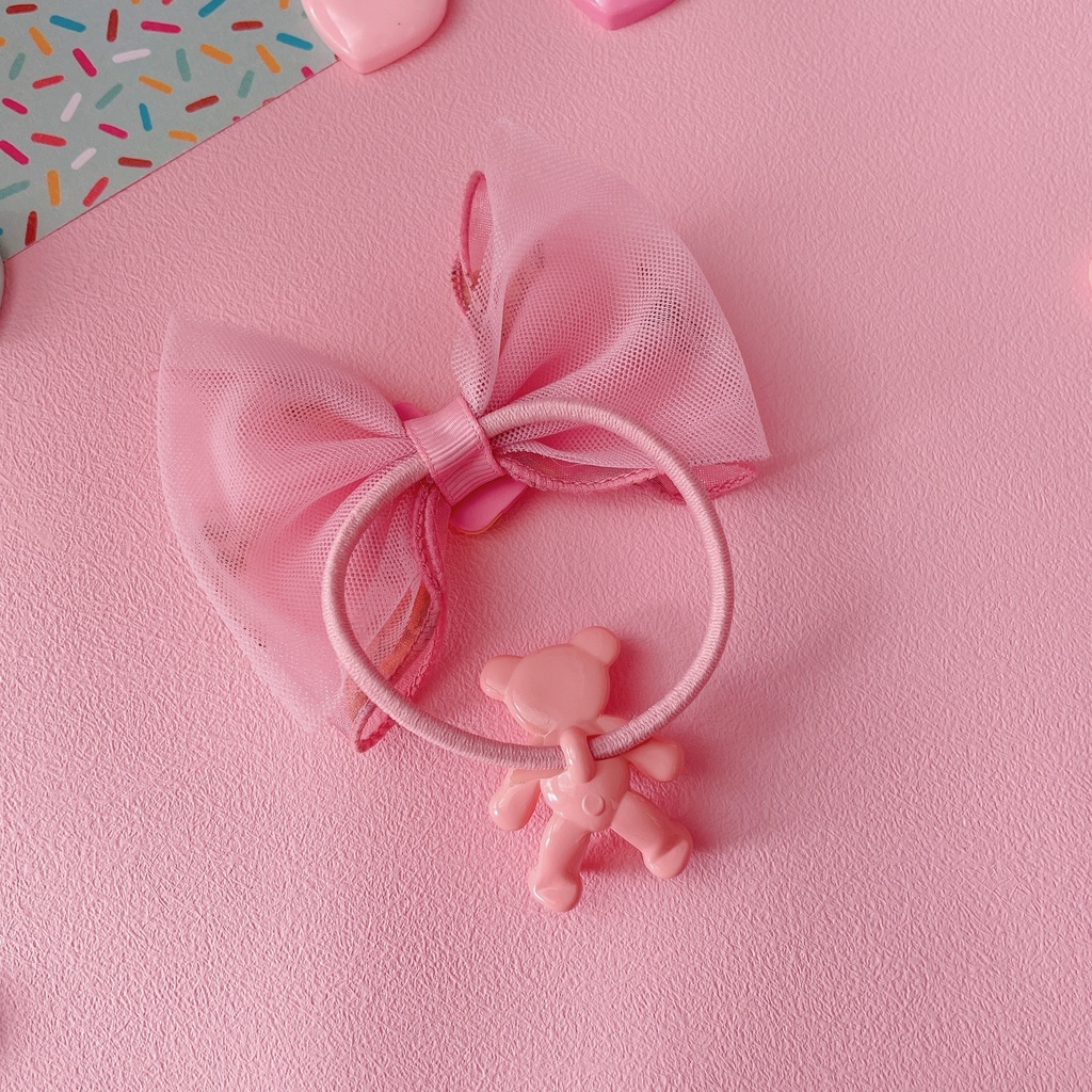 食いしん坊くまちゃん アイスの ヘアゴム