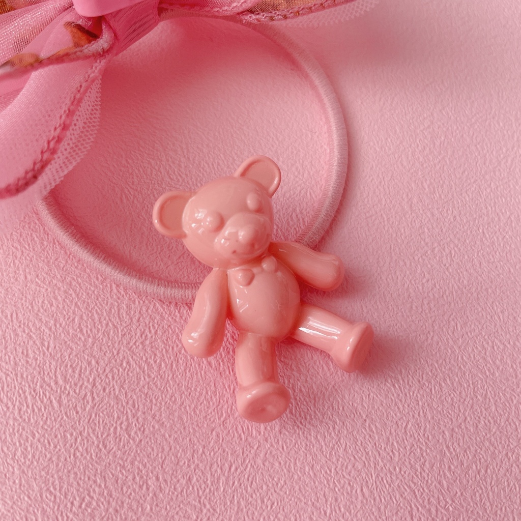 食いしん坊くまちゃん アイスの ヘアゴム