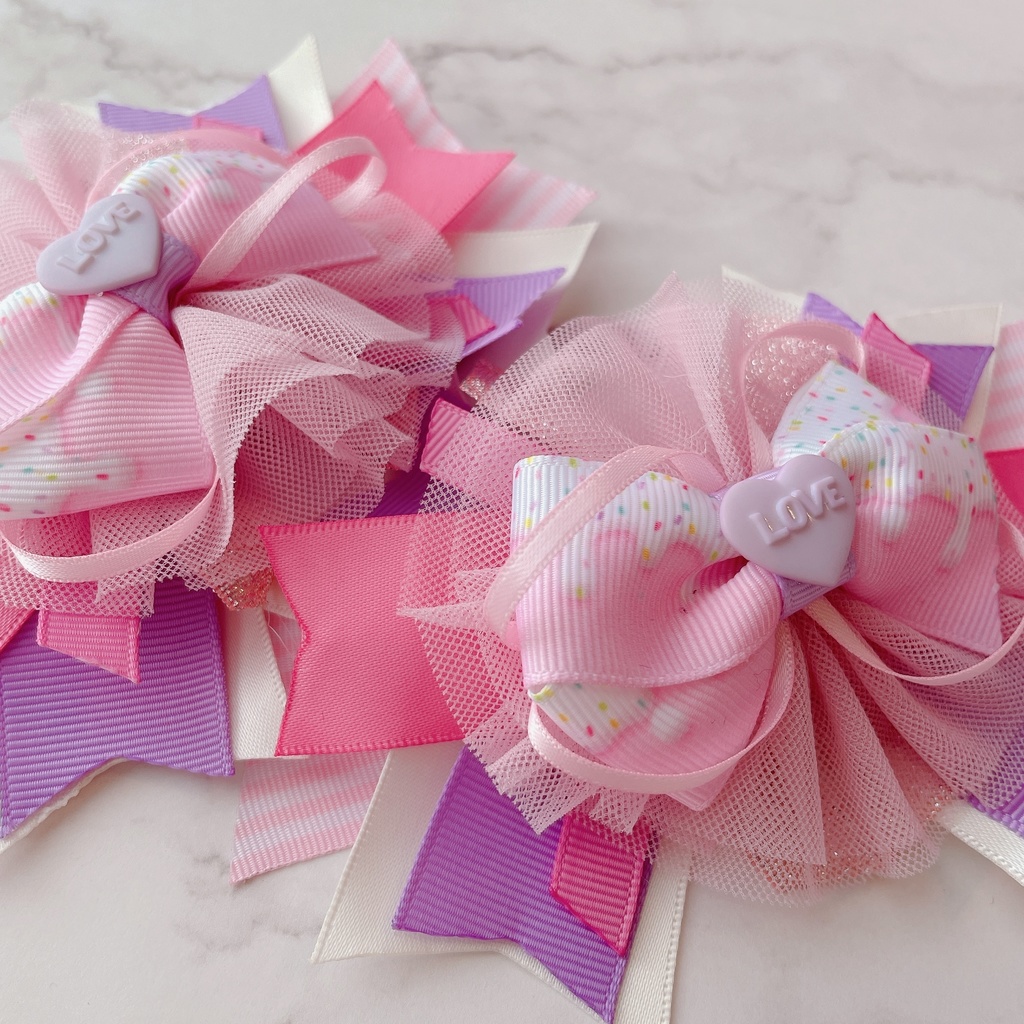 大きめ ゆめかわ可愛いヘアゴム 1個