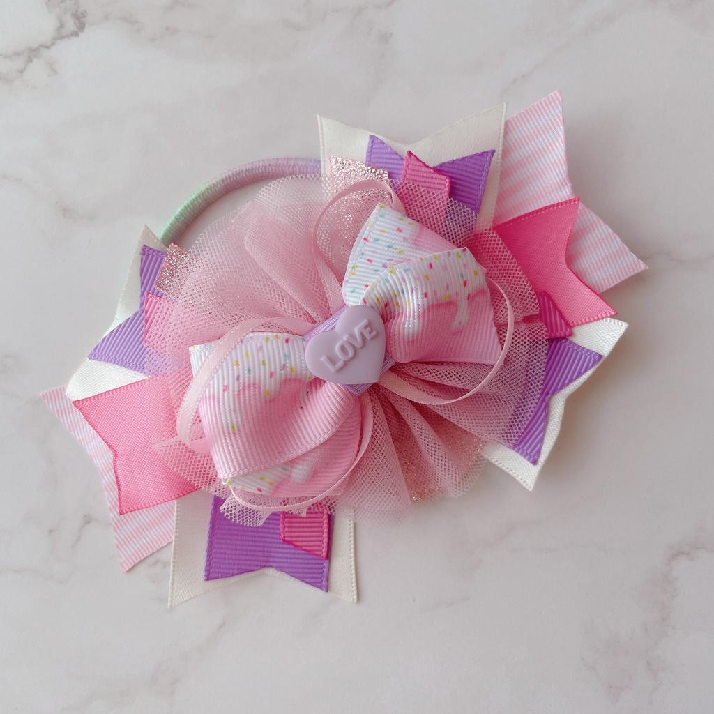 大きめ ゆめかわ可愛いヘアゴム 1個