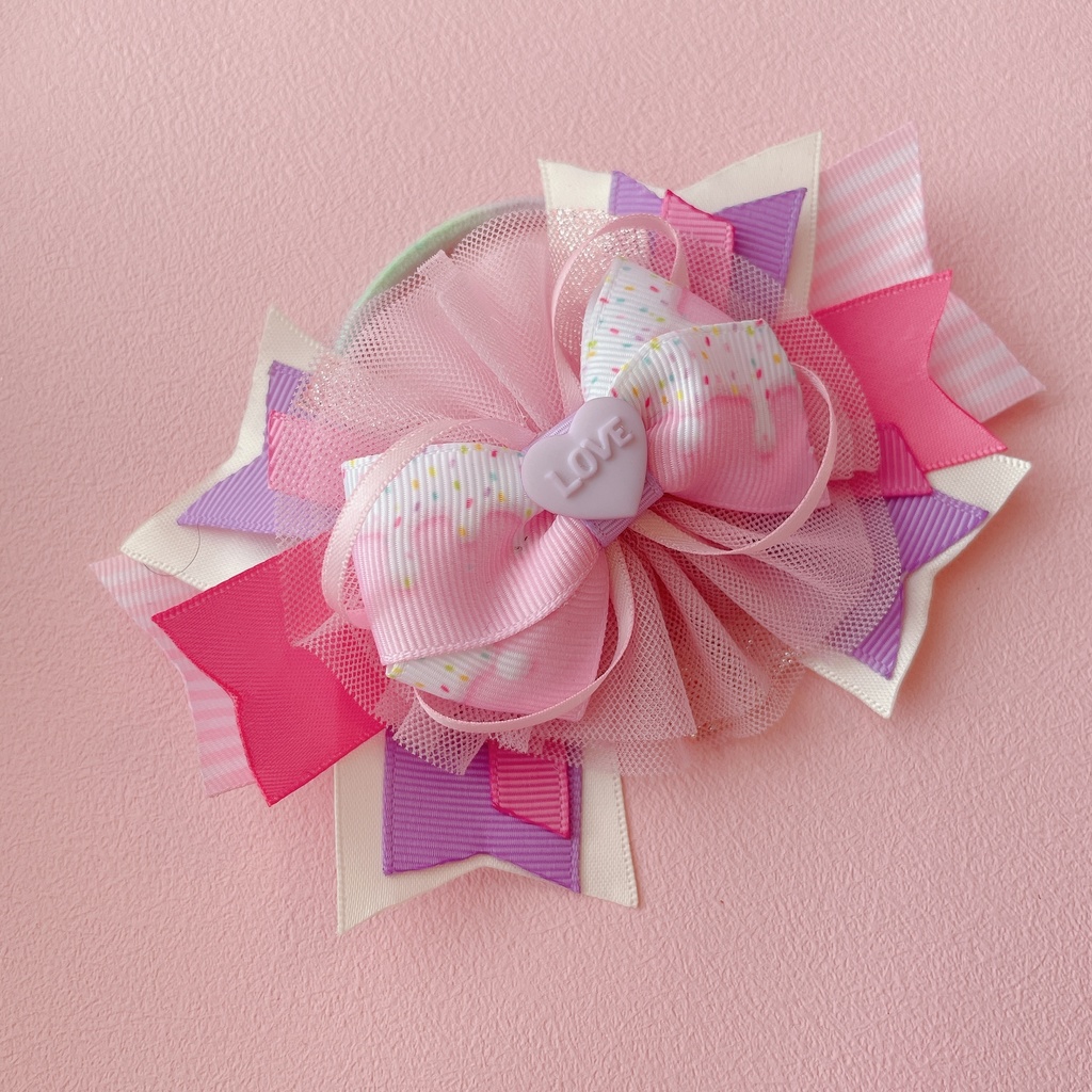 大きめ ゆめかわ可愛いヘアゴム 1個