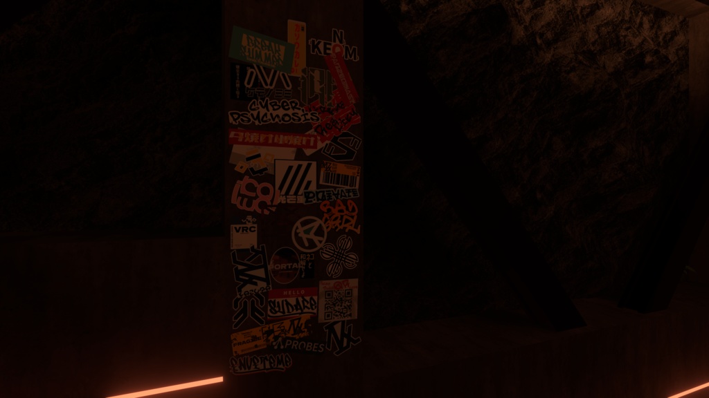 【VRChat想定】ステッカー風テクスチャ素材まとめ