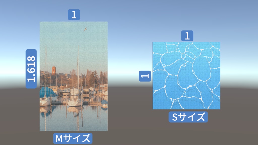 【3Dモデル】キャンバスアートパネル