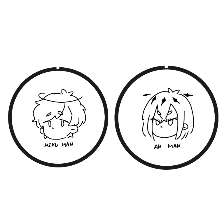 【UTAU】カゼヒキ・ゲキヤク缶バッジセット