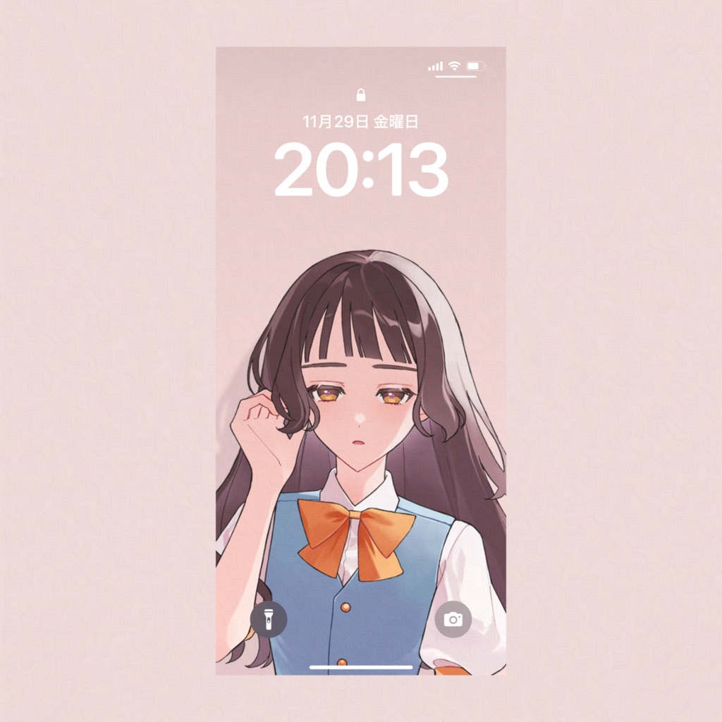 スマホ背景 全4種 - 2024年11月の歌ってみた動画 -