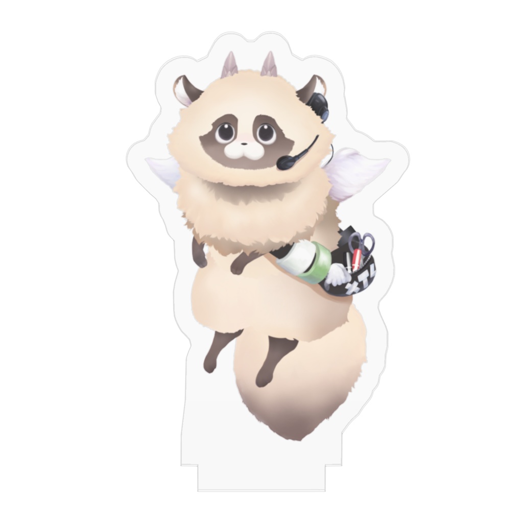 【初配信記念】初期アクリルスタンド:ふわふわ