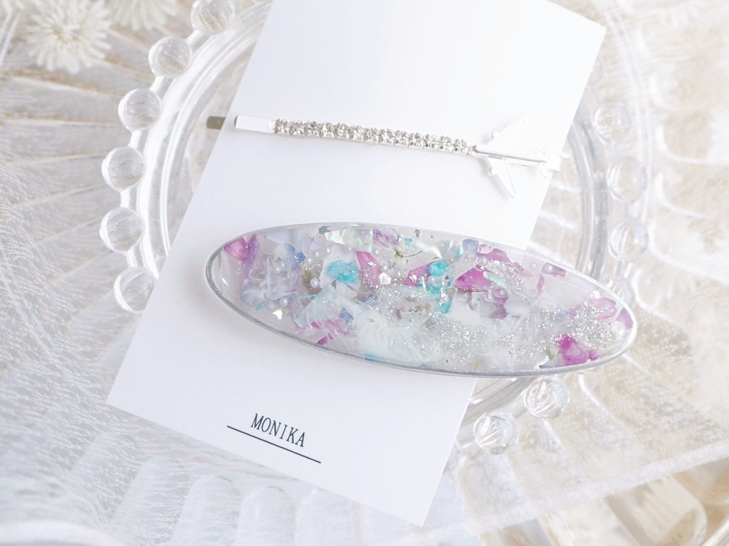 モチーフヘアクリップ