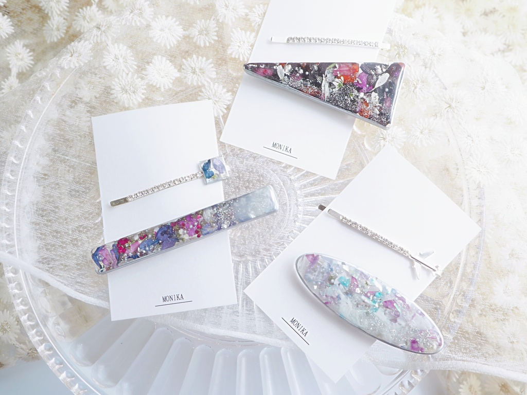 モチーフヘアクリップ