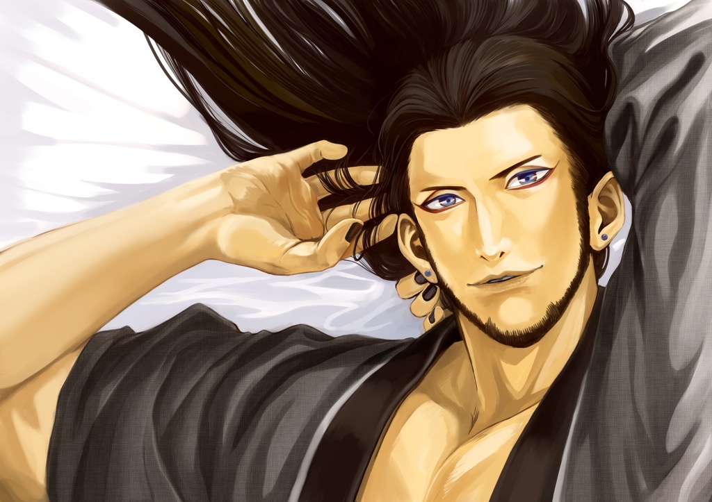 祢々切丸・両面添い寝枕カバー