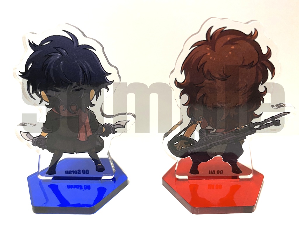 ソラン&アリー アクリルスタンド(ガンダム00FA)