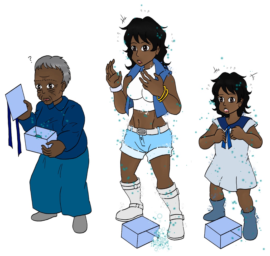 A christmas gift fill with Life