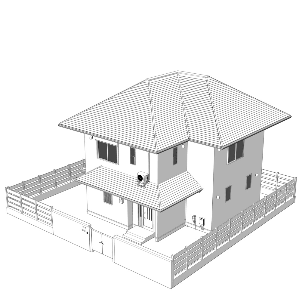 【3D】ありがちな家【無料版】