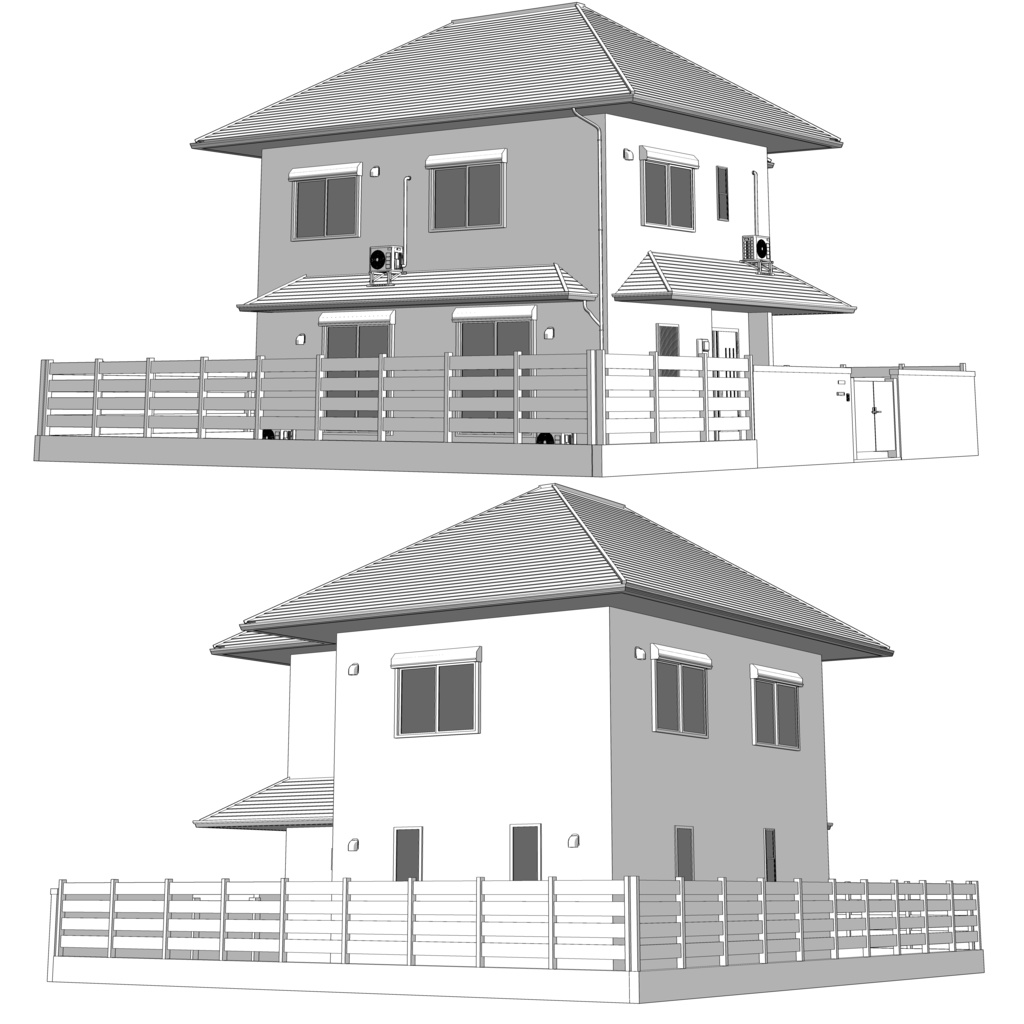【3D】ありがちな家【無料版】