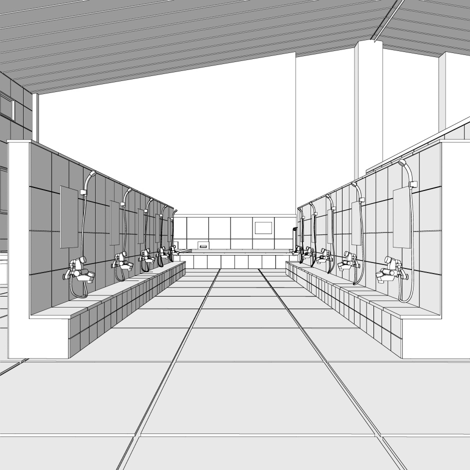 【3D】ありがち銭湯 No02