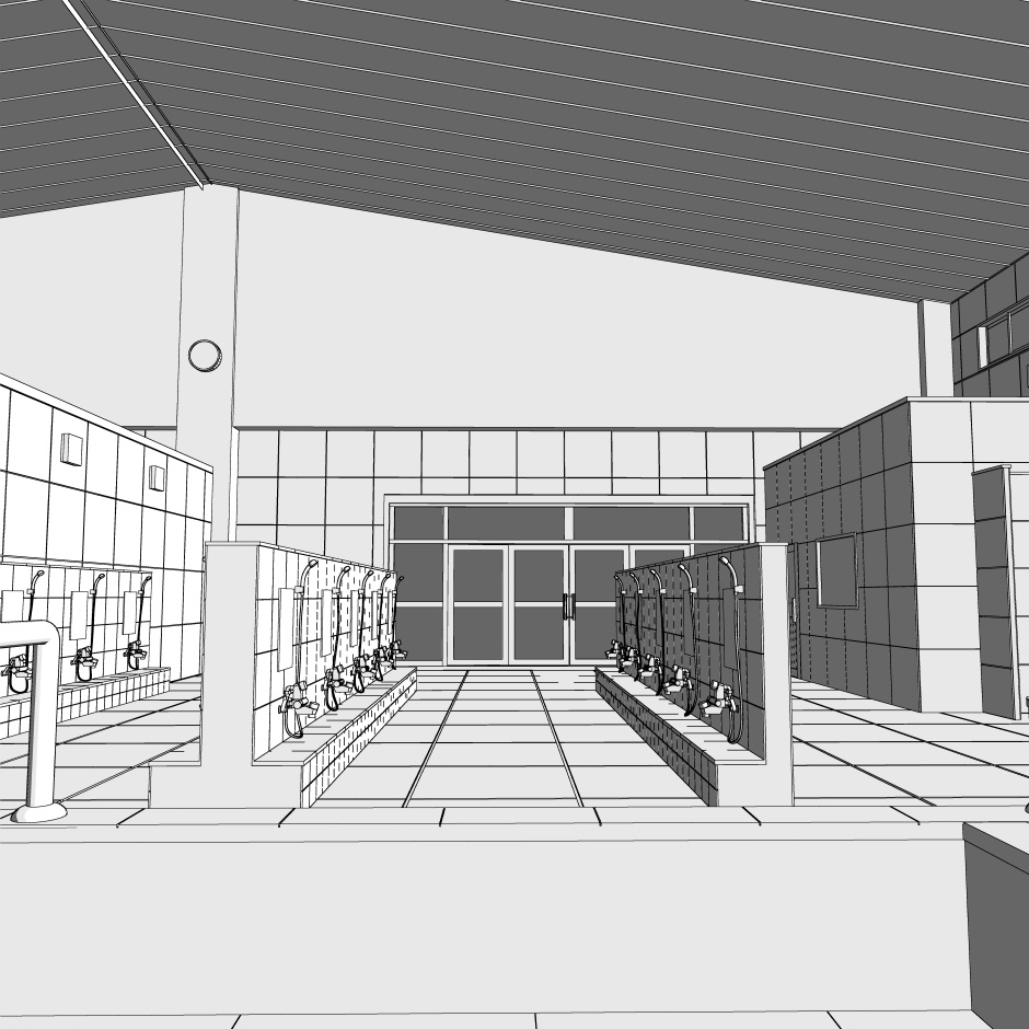 【3D】ありがち銭湯 No02