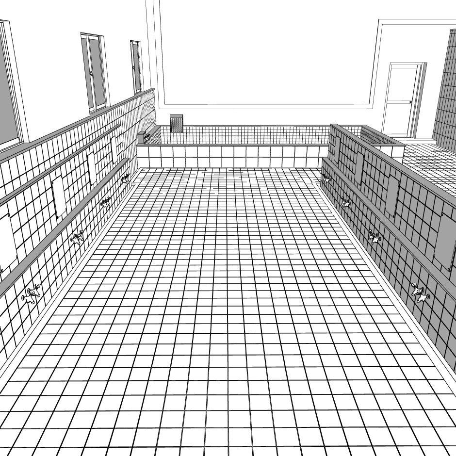 【3D】ありがち銭湯 No01