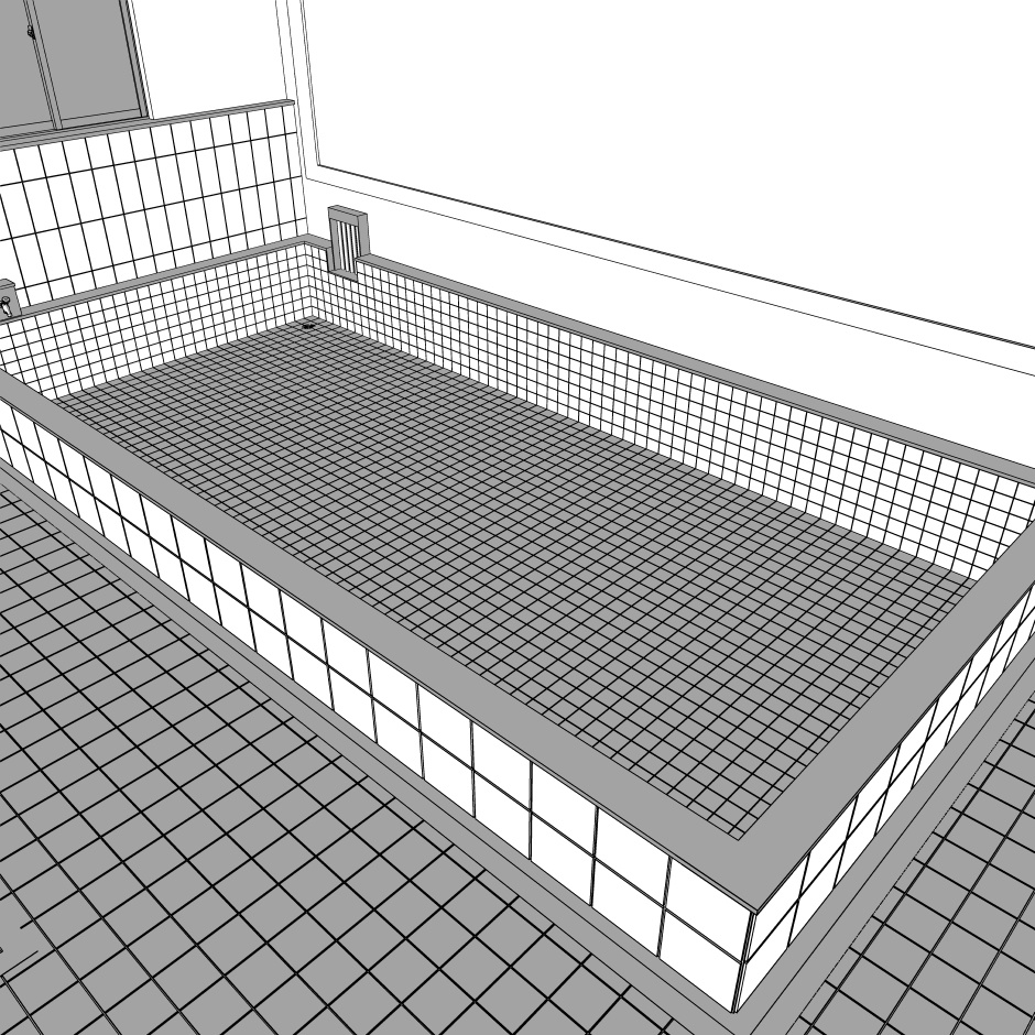 【3D】ありがち銭湯 No01