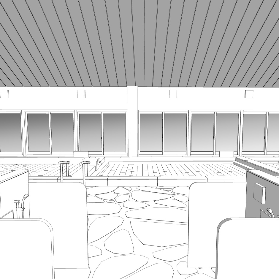 【3D】ありがち銭湯 No03