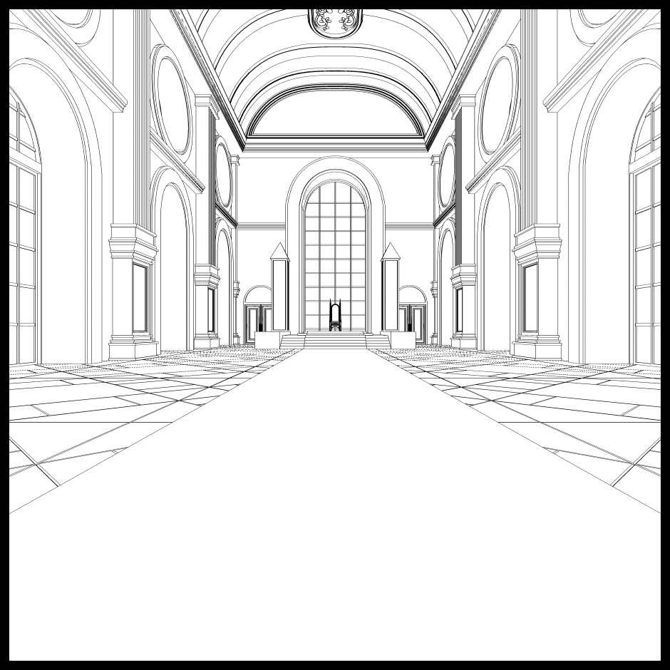 【3D】ありがちな王の間