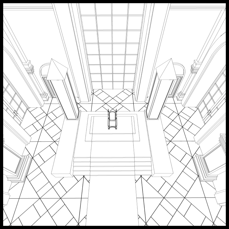 【3D】ありがちな王の間