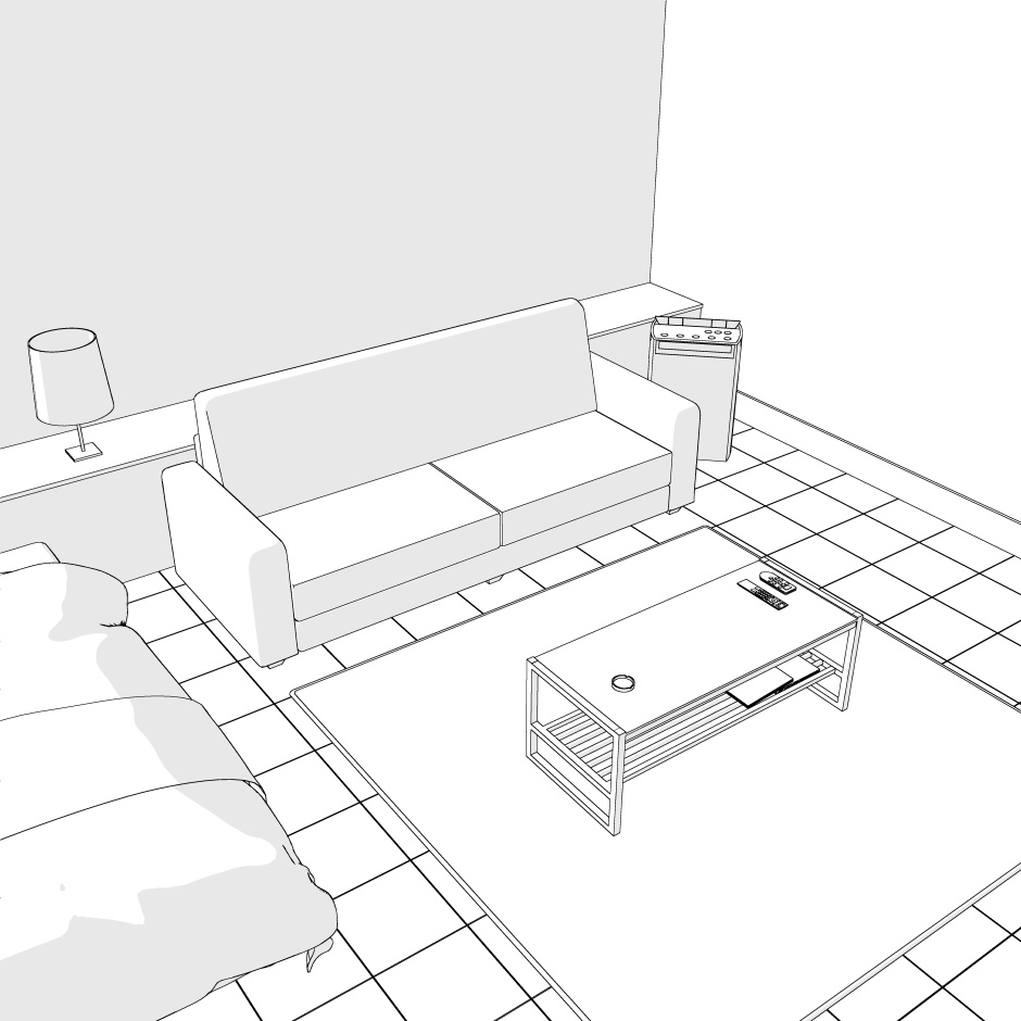 ありがちホテルの部屋