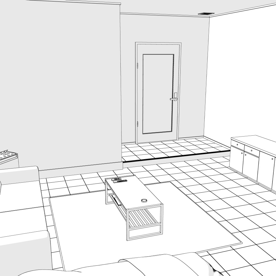 ありがちホテルの部屋