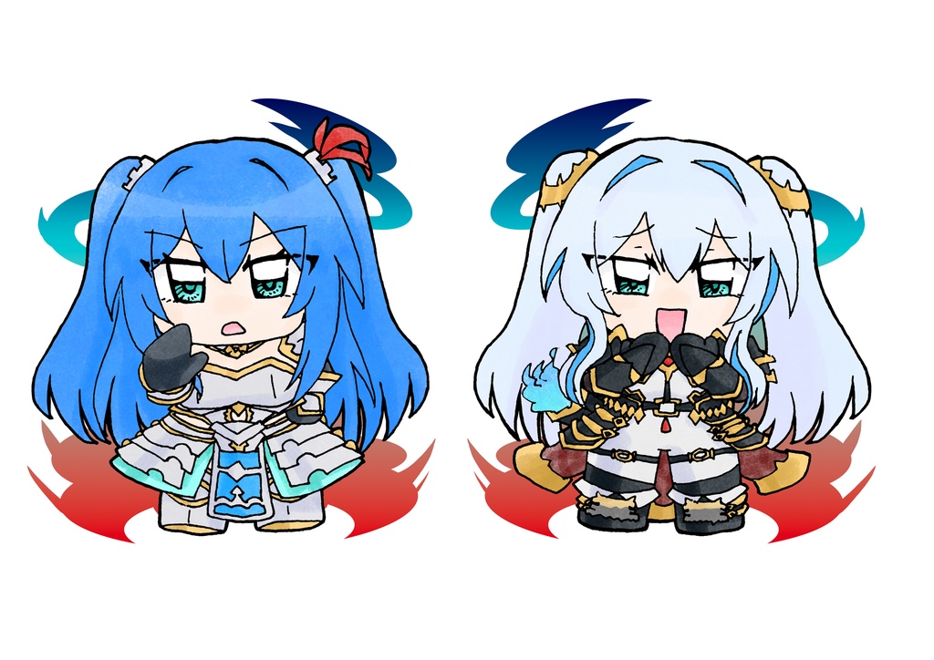 淀城＆裏淀城アクキー