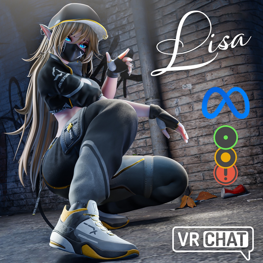 Lisa | Vrchat Avatar (PC & Quest)