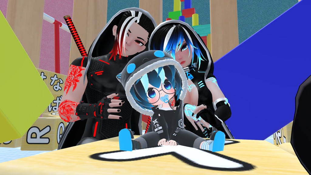 Cecilia V2 and Erix Avatar (Plus Chibi version)