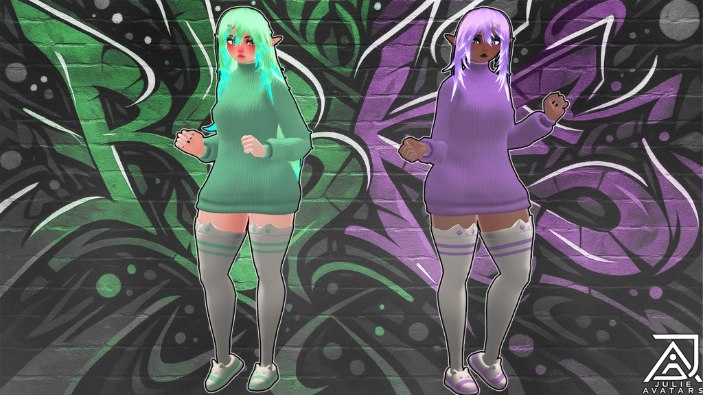 Natsumi (Vrchat Avatar, Face Tracking and Quest)