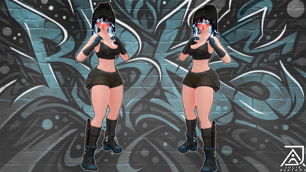 Natsumi (Vrchat Avatar, Face Tracking and Quest)