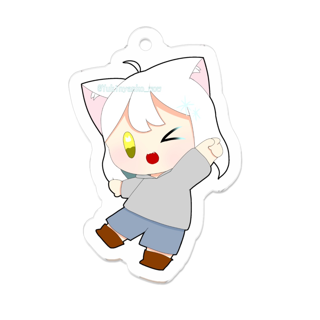 雪猫アクキー3