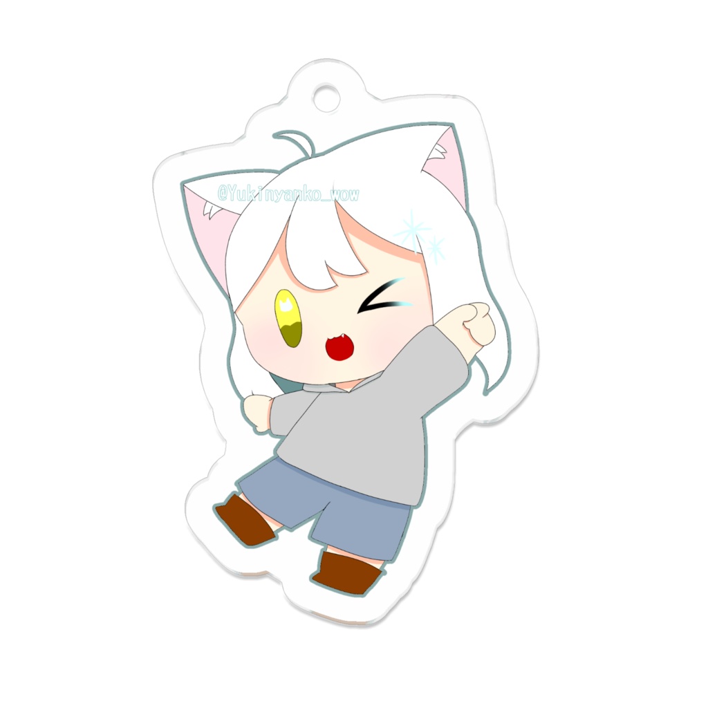雪猫アクキー4