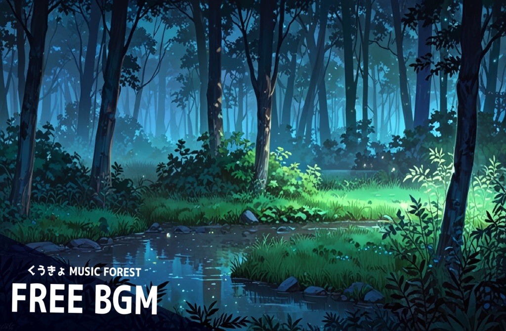 【 フリーBGM : 01 】【 森の静けさ 】