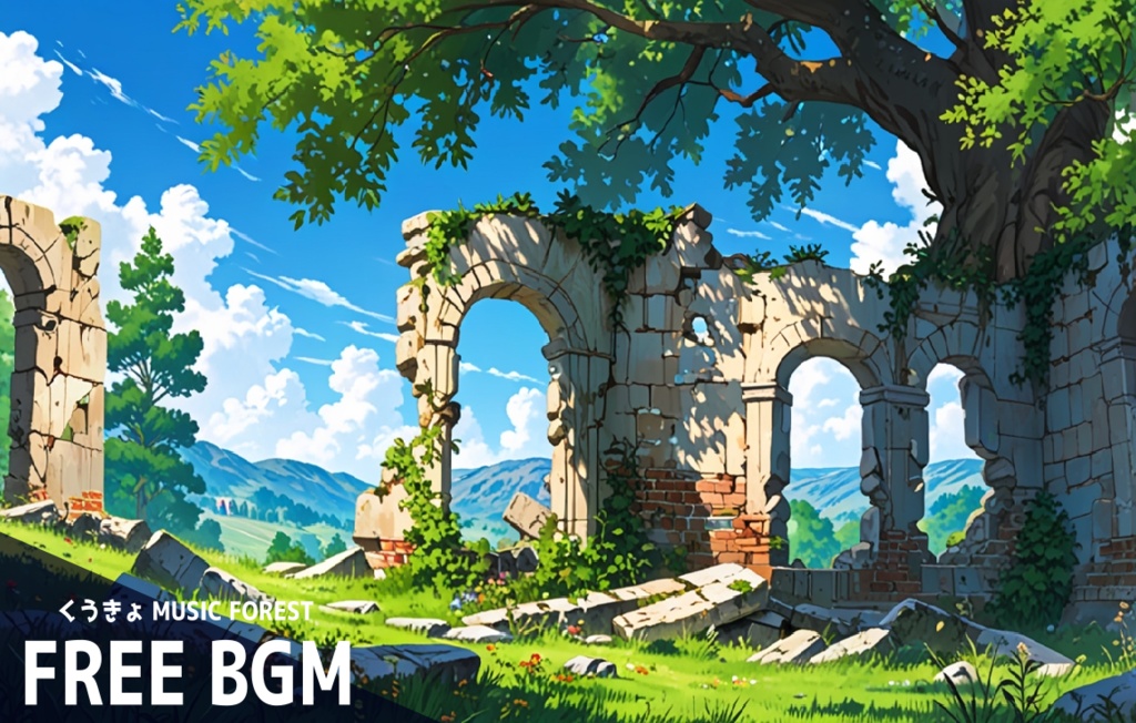 【 フリーBGM : 05 】【 Memories of the Wind 】
