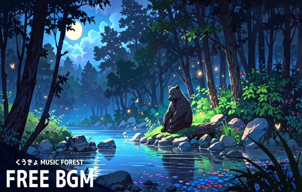 【 フリーBGM : 07 】【 水辺の灯 】