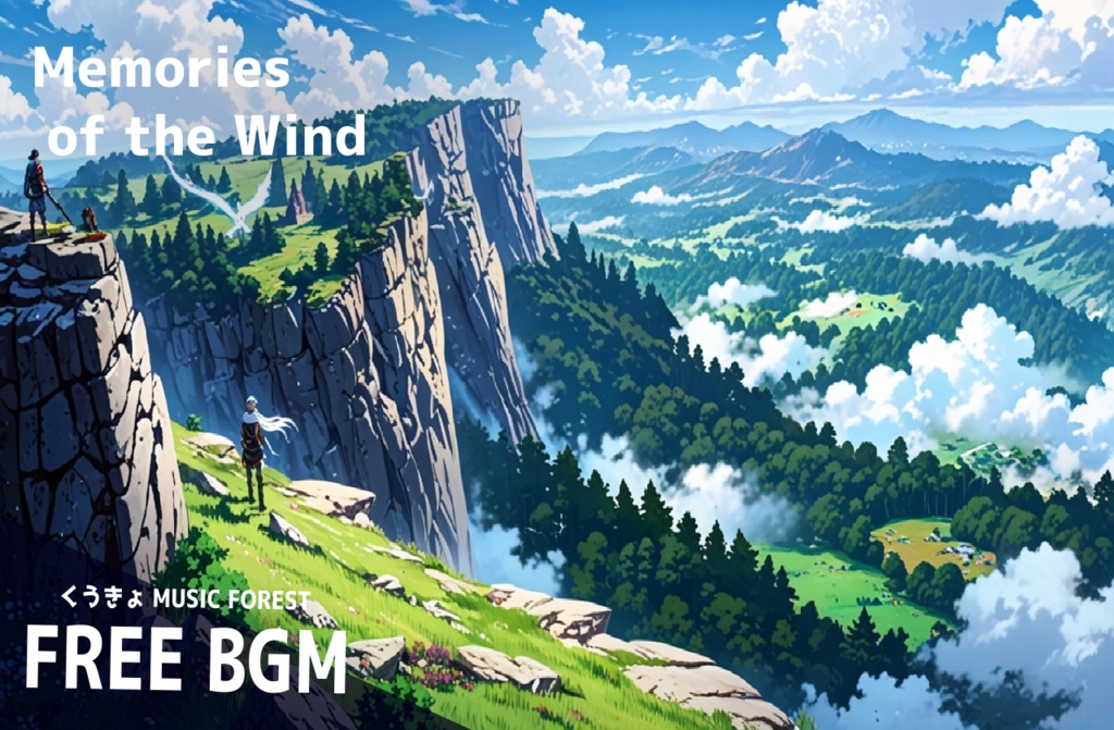 【 フリーBGM : 25 】【 Memories of the Wind 】