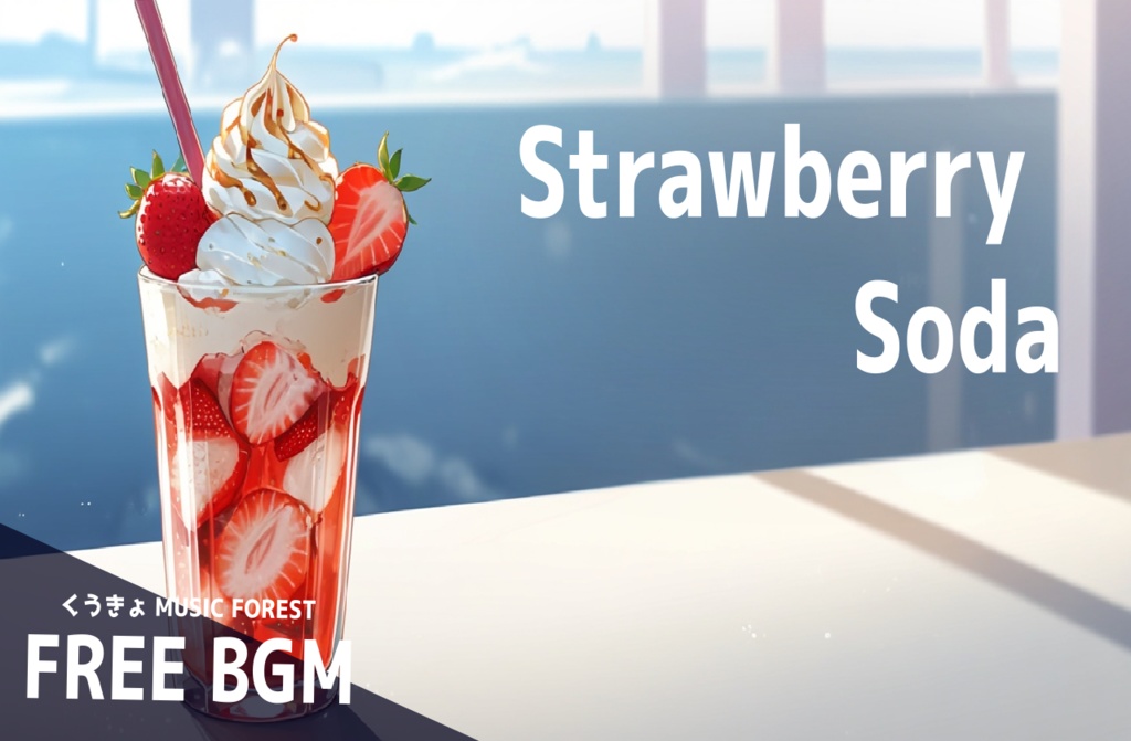 【 フリーBGM : 32 】【 Strawberry Soda 】