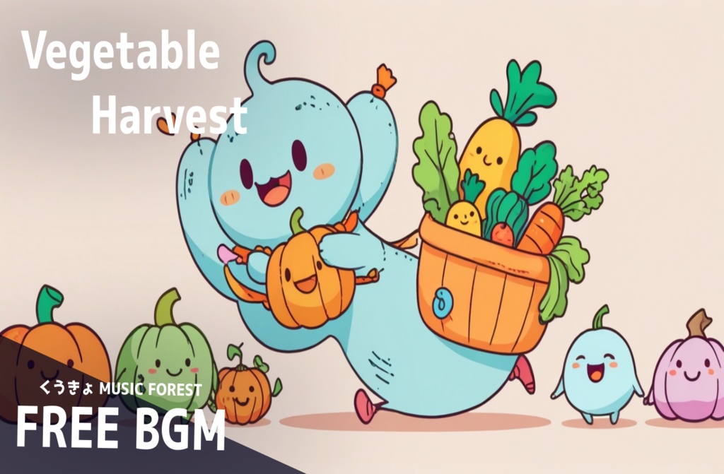 【 フリーBGM : 46 】【 Vegetable Harvest 】