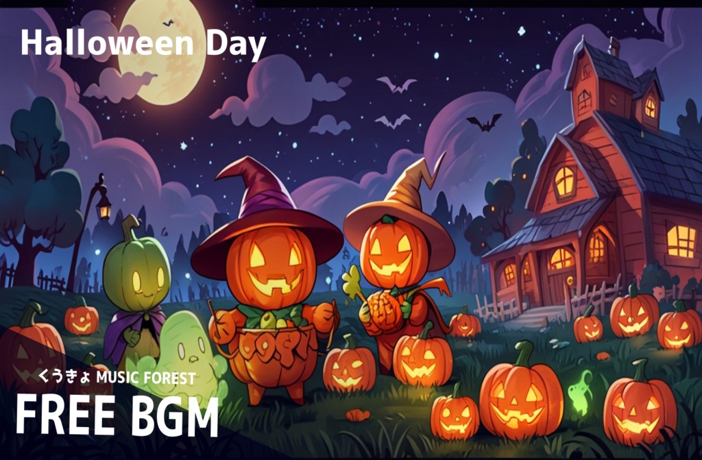 【 フリーBGM : 55 】【 Halloween Day 】