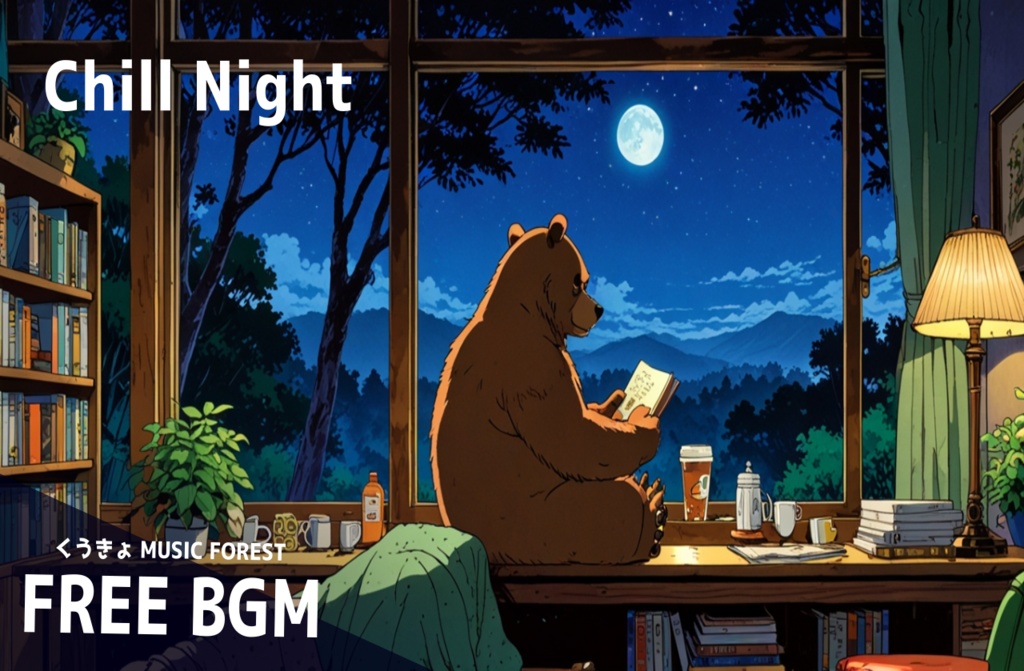 【 フリーBGM : 62 】【 Chill Night 】