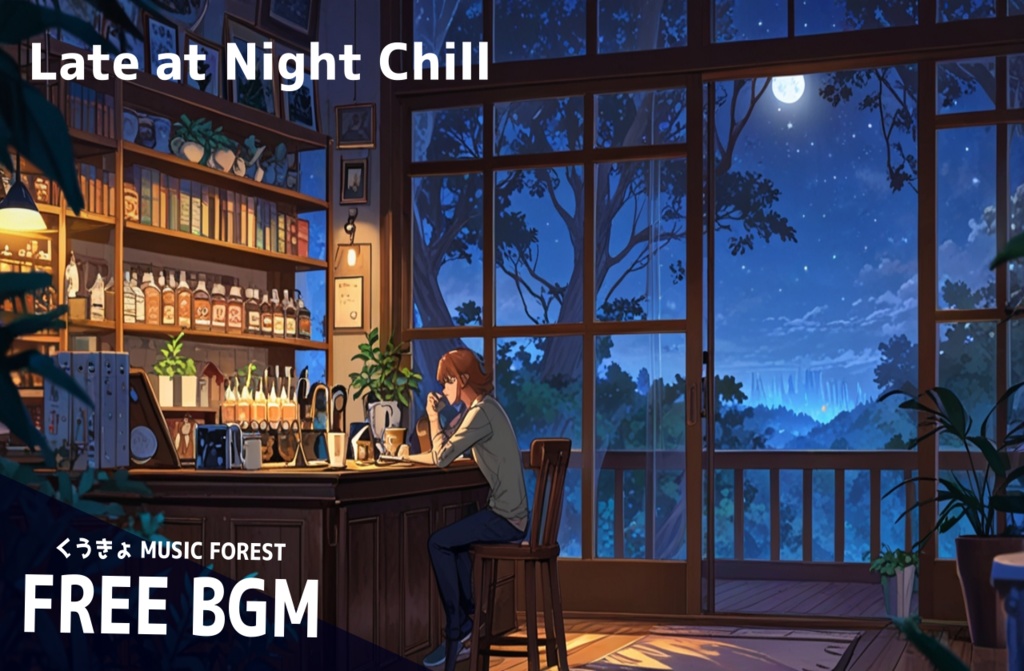【 フリーBGM : 70 】【 Late at Night Chill 】