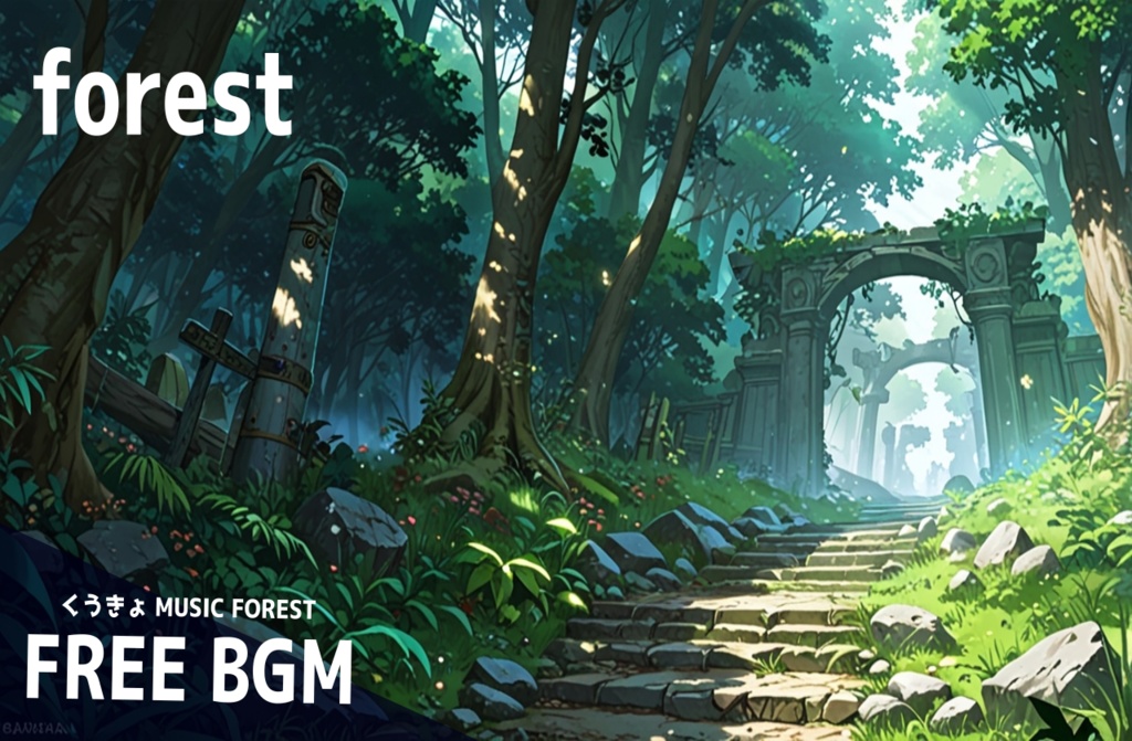 【 フリーBGM : 73 】【 forest 】