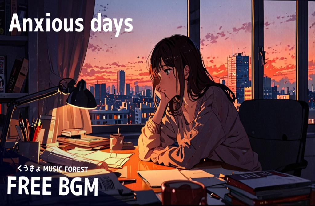 【 フリーBGM : 82 】【 不安な毎日 】