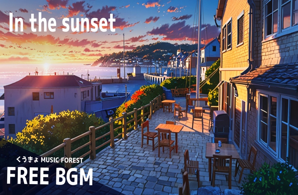 【 フリーBGM : 87 】【 夕焼けに 】