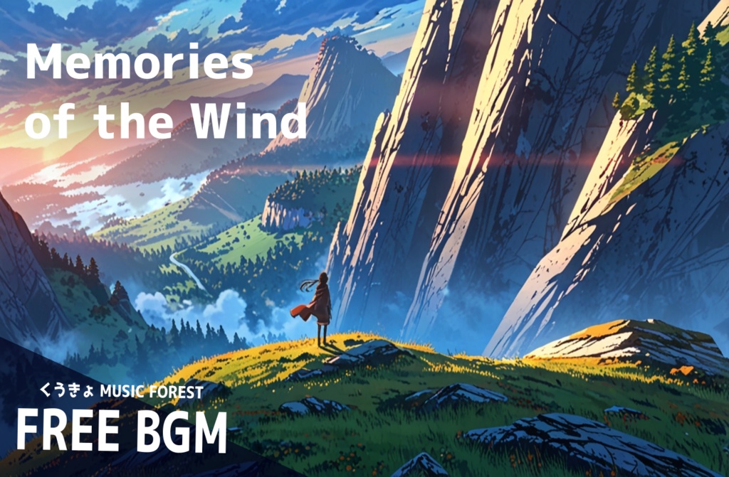 【 フリーBGM : 104 】【 Memories of the Wind 】