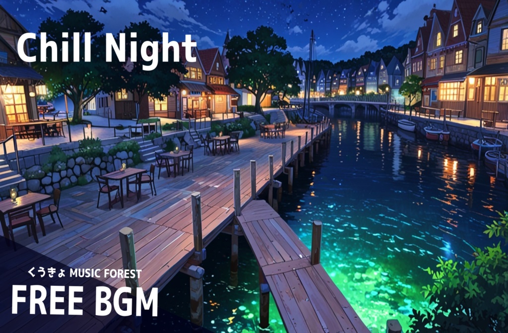 【 フリーBGM : 111 】【 Chill Night 】