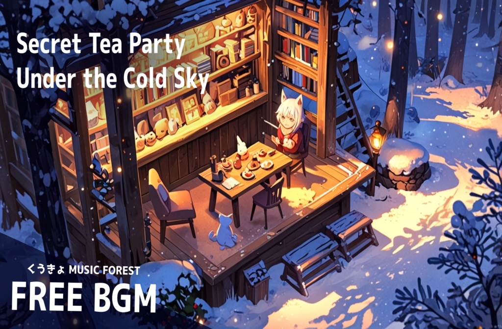 【 フリーBGM : 125 】【 寒空の下で秘密のお茶会を 】