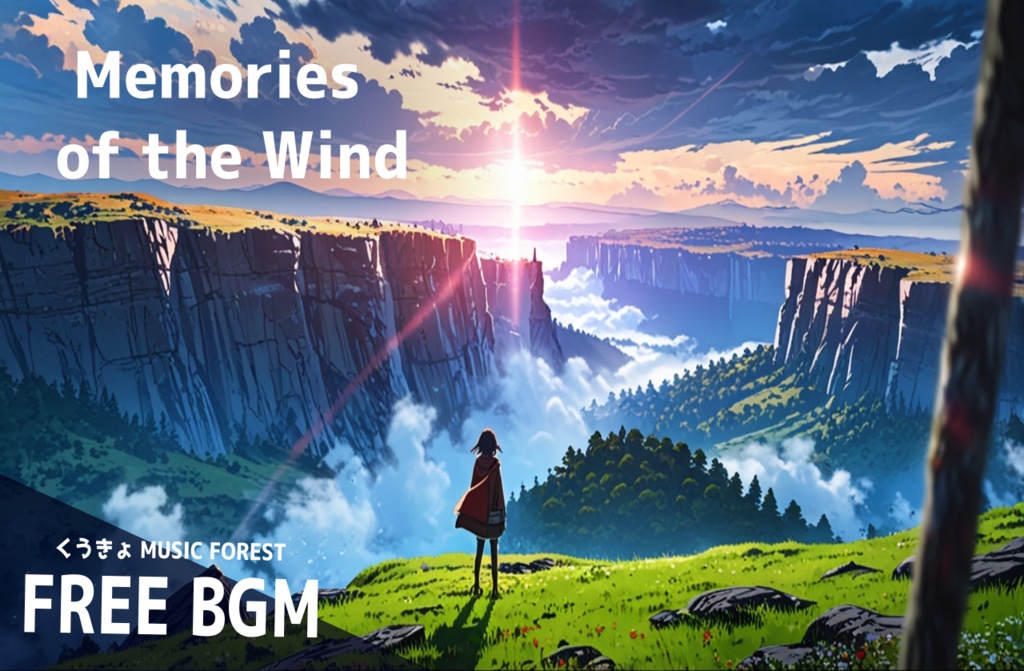 【 フリーBGM : 129 】【 Memories of the Wind 】